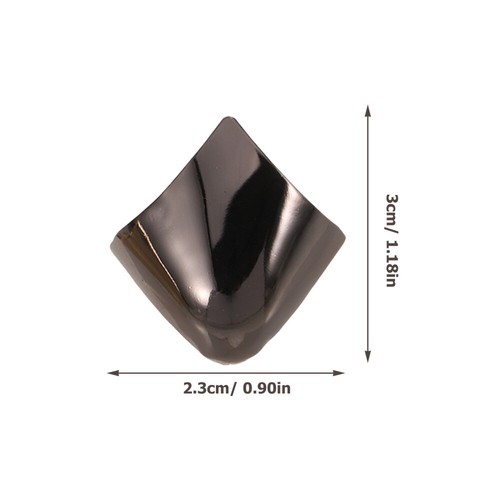 2 Pairs Shoes Pointed Guards High Heels Tip Decorative High Heel Pointed Caps - 第 10/12 張圖片