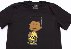 BROWN CHARLIE T SHIRT -DATA - PEABE - SUPREME - BLACK T SHIRT MADE IN THE USA | eBay