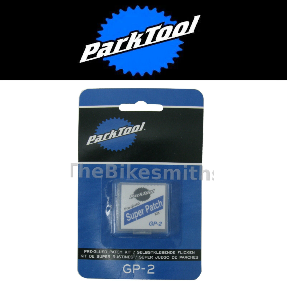 Park Tool GP-2 Patch Kit Pre Glued Tube Repair Maintenance 3M Adhesive Fix Bike