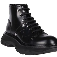 Women Alexander McQueen tread lace up boots sz 6.5