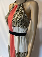 Windsor Color Block Dress Size S