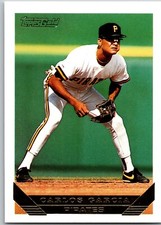 #27 Carlos Garcia 1993 Topps Gold Pittsburgh Pirates