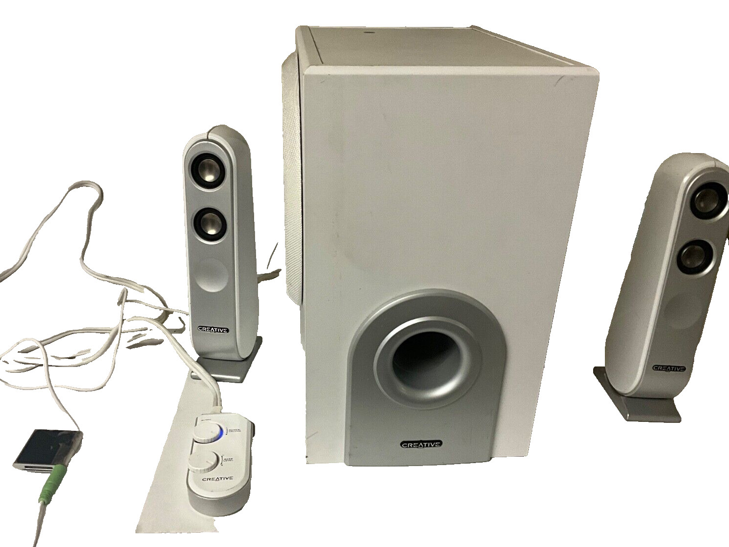 Creative I-TRIGUE L3450 White 2.1 Computer Speaker System (s
