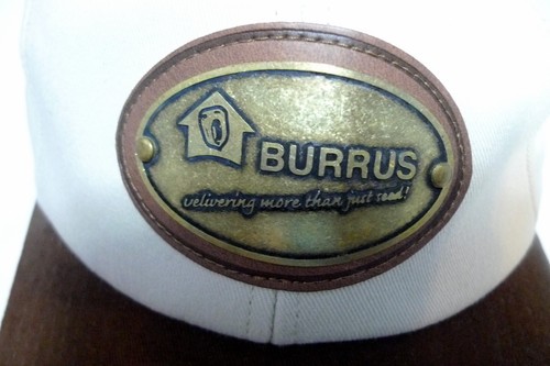 Hat Cap Snapback Burrus Seeds Ag Farmer Metal Patch Snap K-Products USA - 第 3/5 張圖片