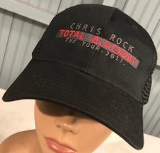 Chris Rock Total Blackout Comedy Tour Snapback Baseball Cap Hat