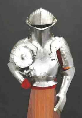 Medieval Warrior Armor Costume Suit Halloween Armor Suit Frog Mouthed Helmet