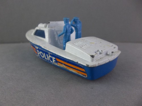 Matchbox Lesney Superfast 1976 Police Launch Diecast Boat - Picture 3 of 10