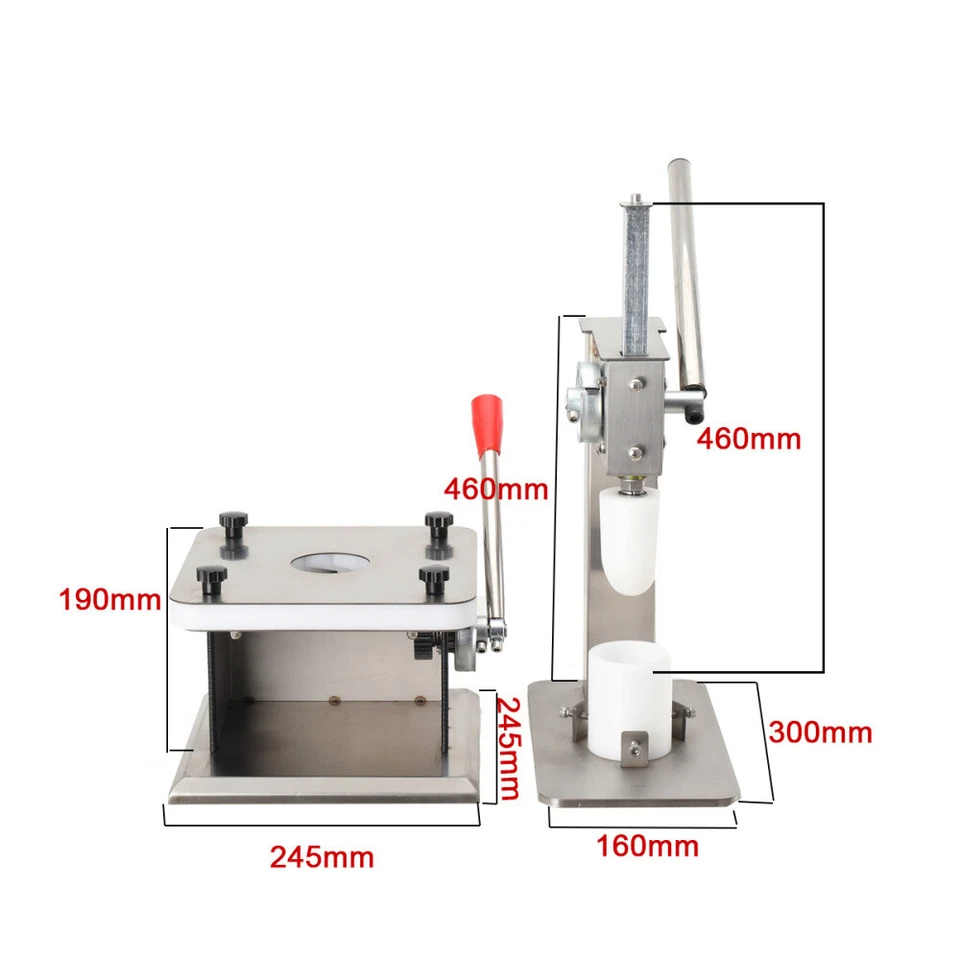 Baozi Maker Bun Making Machine Semi Automatic Baozi Making Mold Stainless Steel - Image 3 of 4