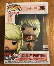 Dolly Parton POP Vinyl Figure #268 Funko Rocks Music Icons New