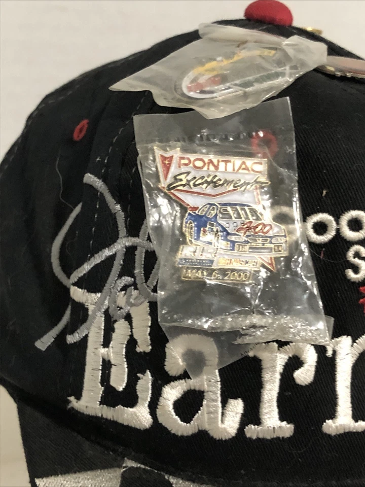 Винтажная бейсболка NASCAR Chase Earnhardt GoodWrench с гоночными булавками - Изображение 2 из 4