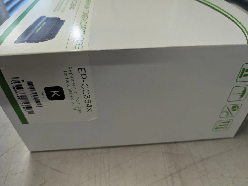 ✨ EcoPlus CC364X Compatible with HP 64X HY Black Toner Cartridge P4015tn P4515tn - Image 2 of 2
