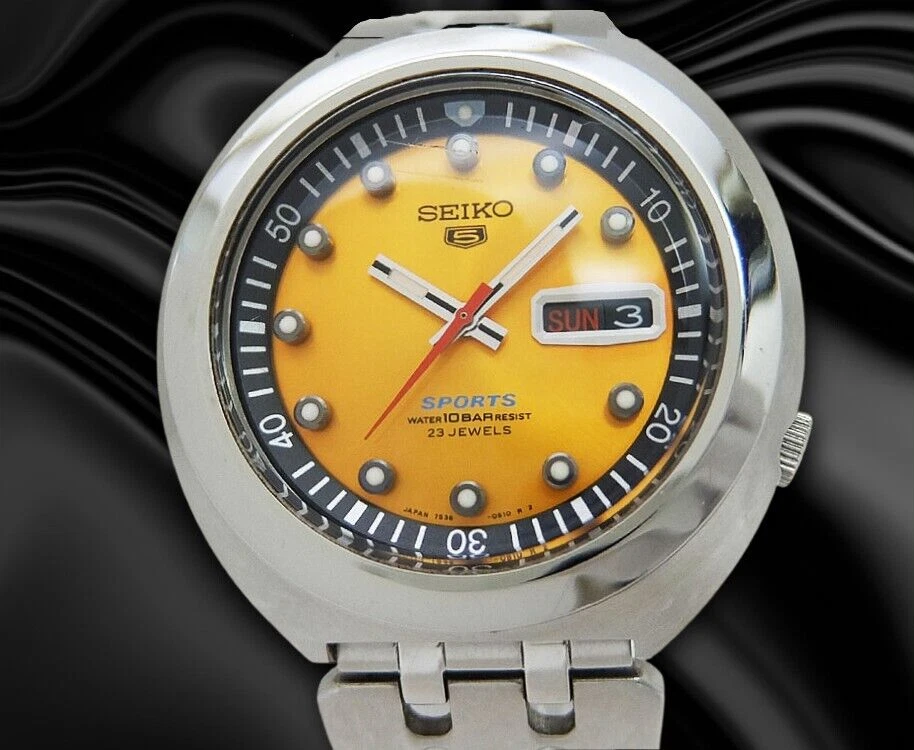 SEIKO 5SPORTS Sushi Roll SBSS009 7S36-0060 Automatic Men's Watch 1997's