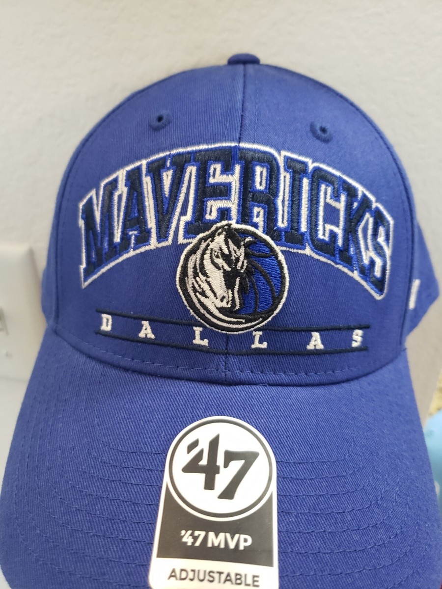 Dallas Mavericks Hat Cap '47 MVP Strap Back Strapback Blue '47