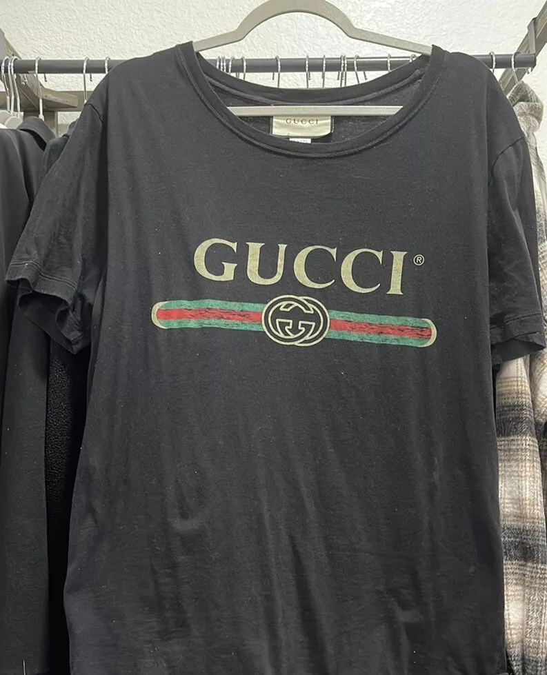 Authentic Gucci Logo T-shirt |