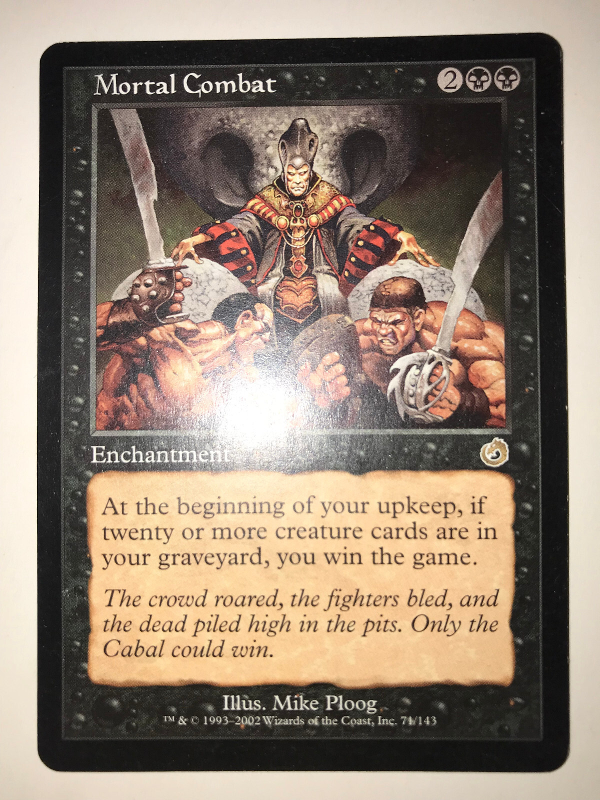 MTG Mortal Combat  Normal Torment LP