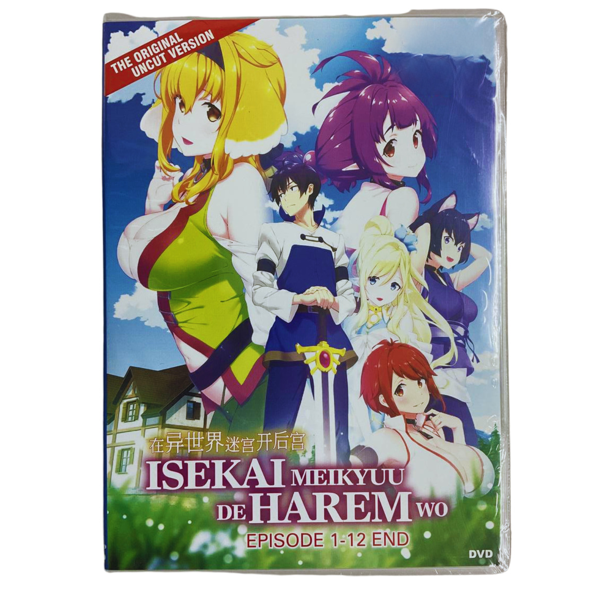 Isekai Meikyuu de Harem wo – 01~04 Bluray