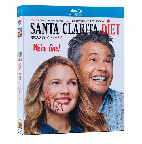 Santa Clarita Diet Season 1-3     4-Discs All Region New Box Set