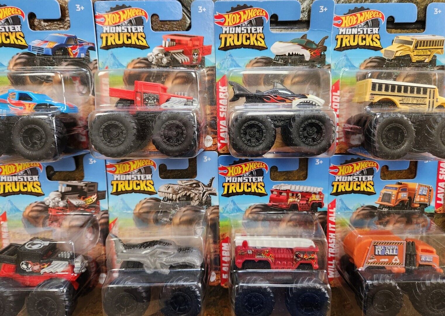 Hot Wheels Monster Truck 1:70 Scale YOU PICK 2021 2022 Mattel