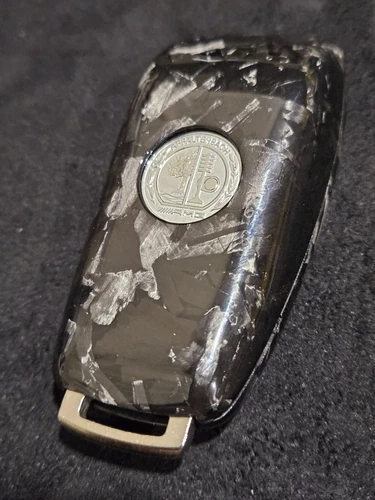 Mercedes AMG Genuine Forged Carbon Fiber Remote FOB Cover Case S E GLC A CLA
