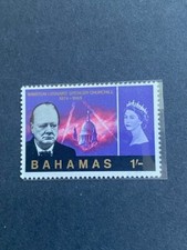 1966 BAHAMAS ##224-227  WINSTON CHURCHILL, MNH