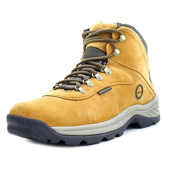 Timberland Mens White Ledge Mid Waterproof BOOTS Wheat Leather 14176 9