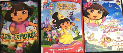 Dora The Explorer Lets Explore / Fairytale Adventure / Crystal