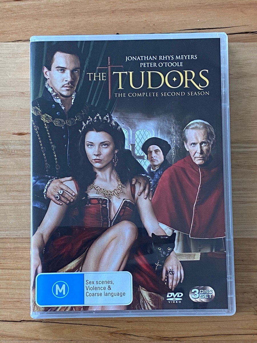 The Tudors Season 2, DVD, Jonathan Rhys Meyers, PAL 4, VGC UK