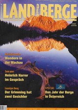 ZEITSCHRIFT  " LAND DER BERGE "  --  DAS ÖSTERREICHISCHE OUTDOOR-MAGAZIN 04/2002