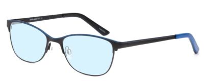 Marie Claire MC6231-BBL Ladies Multi-Focus Blue Light Eyeglasses Black Blue 51mm