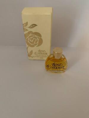 Olivier d' Amboise Rose d' Amour Miniatur Flakon Vintage unbenutzt top