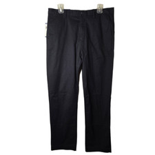 Polo Ralph Lauren Black Straight Leg Classic Fit Stretch Men's Dress Pants 33x32