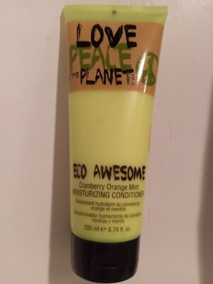 Tigi Love Peace & The Planet Eco Awesome Moisturizing Conditioner 6.76  Oz