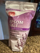 CVS EPSOM SALT FOOT SOAK LAVENDER 22 OZS POUNDS - NEW