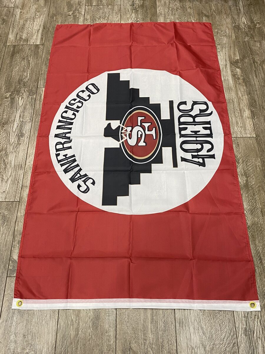 San Francisco 49ers Familia Huelga Flag 3' x 5' Quest For 6 Red