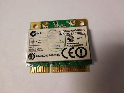 Gateway NV5207U MS2274 NV52 Series Wireless Half Card Atheros AR5B93 (K51-29)
