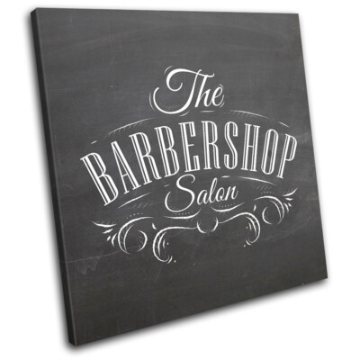 Hipster Male Grooming Barber Shop Urban SINGLE Leinwand Kunst Bild drucken