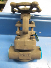 NEW POWELL AP1624 QUALIFIED A105N Manual Steel Socket Weld Gate Valve 3/4-800
