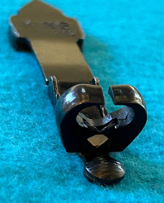 Vintage Sight, D. W. King Full Buckhorn Sight, Denver Colorado.