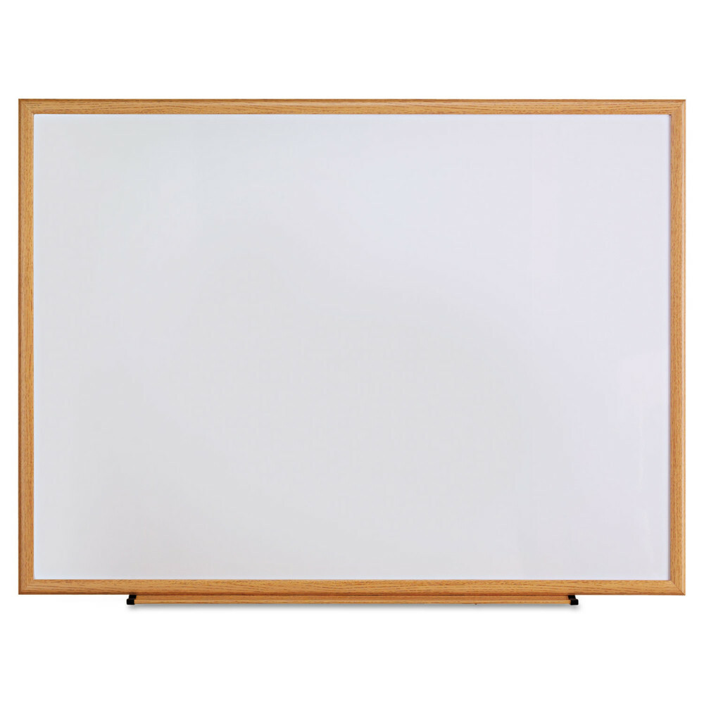 Universal 43618 48 in. x 36 in. Deluxe Melamine Dry Erase Board White