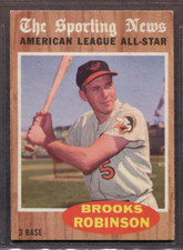 1962 Topps Set-Break #468 Brooks Robinson AS EX-EXMINT *JAYSACE*
