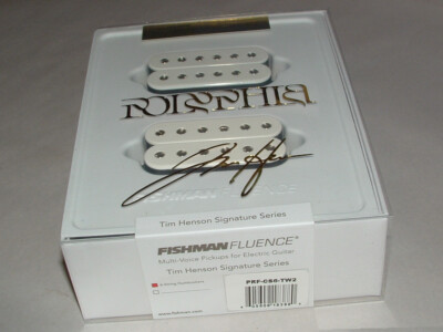 Fishman Fluence PRF-CS6-TW2 Tim Henson 6-String Signature Pickup Set (White)