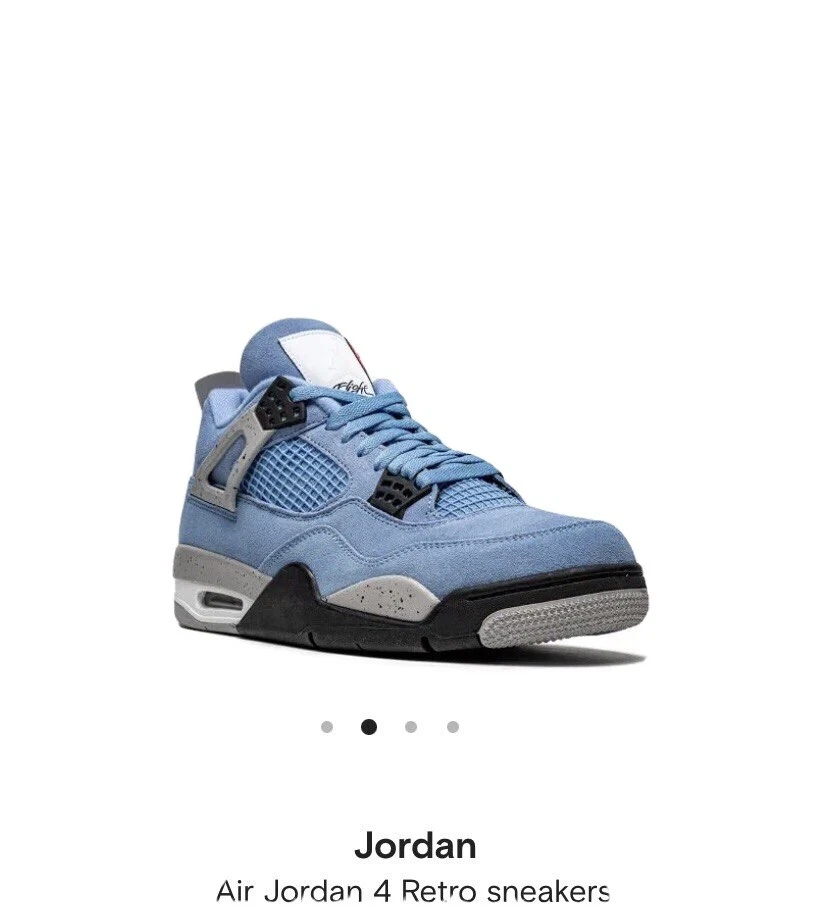 Air jordan sale 4 retro blue