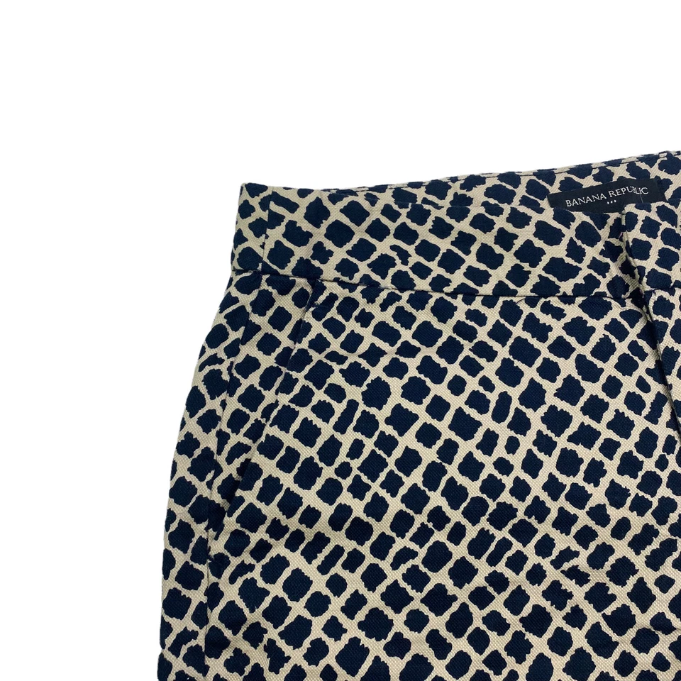 Pantalones Cortos Banana Republic Limpios Northern Danya Mujer Talla 0 Estampado Geométrico  Foto 4 de 4