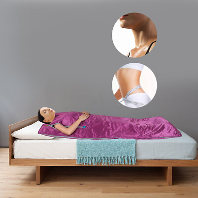 2 Zone Fern Infrarot Sauna Decke Fettabbau Slimming Wärmetherapie Fitnessgerät