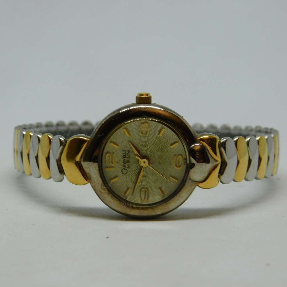 Caravelle by Bulova A3 Two Tone Quartz Analog Ladies Watch