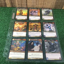 World of Warcraft Card lot of 9