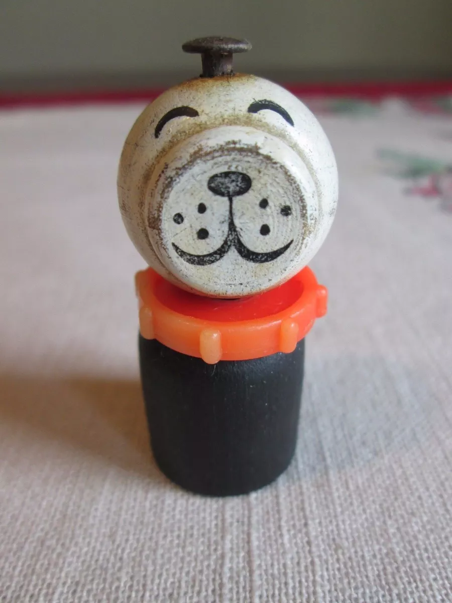 Fisher price top wooden dog