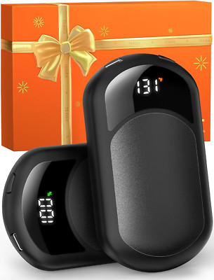 Rechargeable Electric Hand Warmers Portable Pocket Heater - 2 Pack