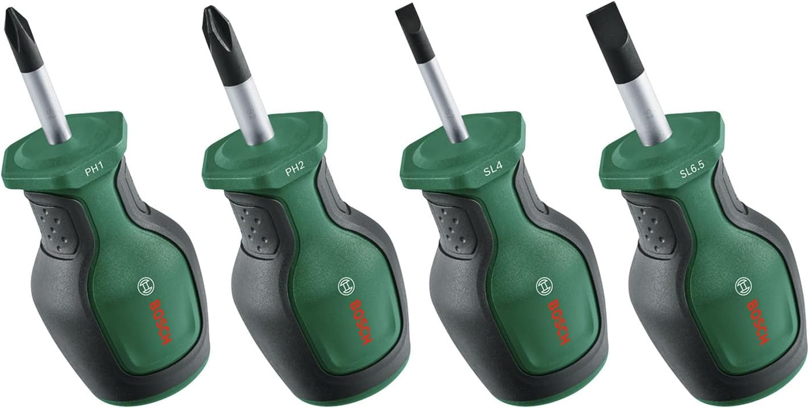 Bosch Compact Driver Set - 4 Cacciaviti Premium per Spazi Minimi