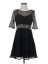 Minkpink Women Black Cocktail Dress S